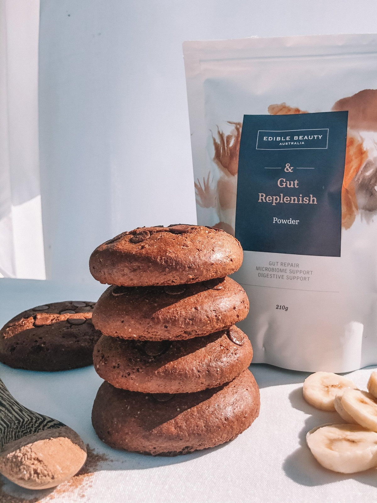 Gut Replenish Choc Cookies
&ndash; Edible Beauty Australia