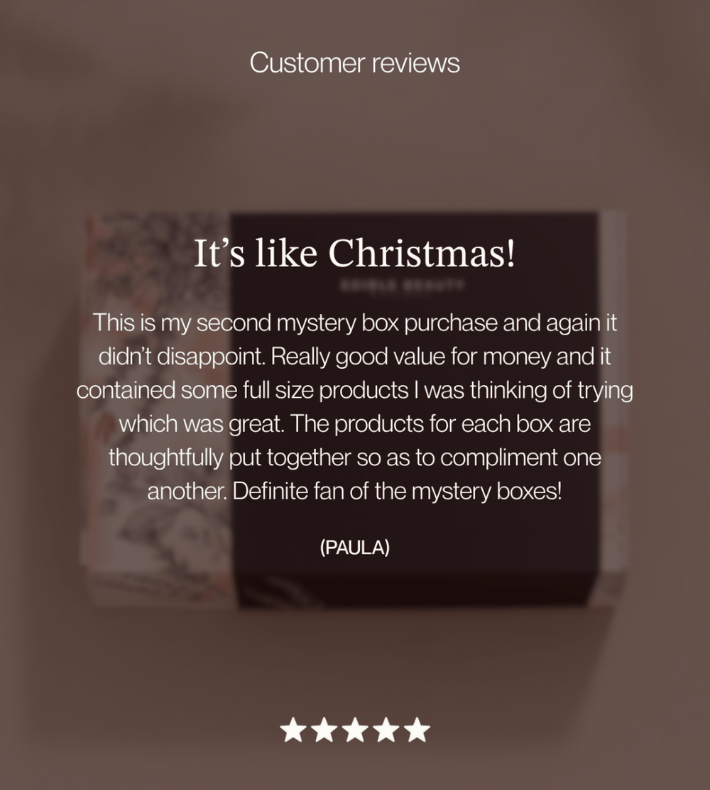 Luxe Winter Glow Mystery Box