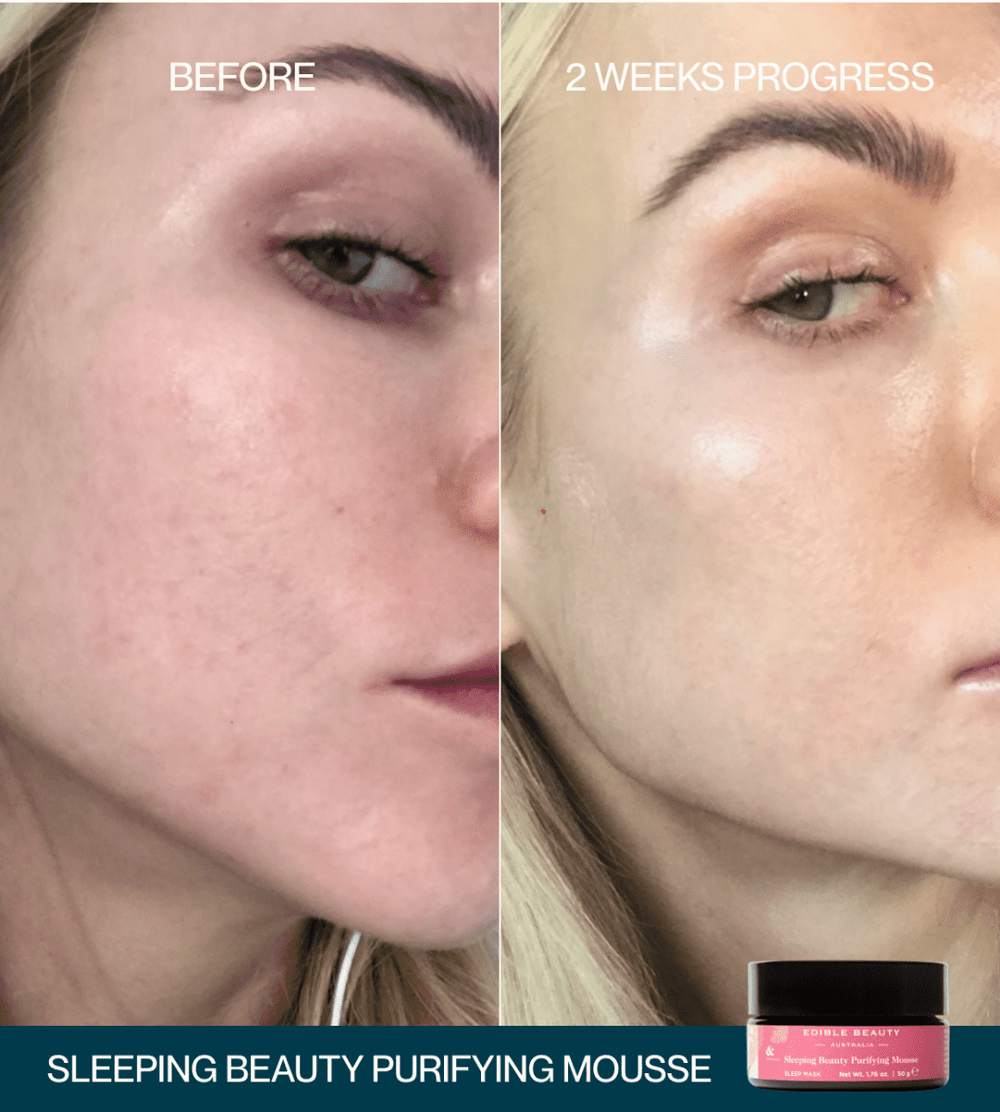 & Sleeping Beauty Purifying Mousse - Sleep Mask